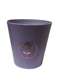 Коробка стакан /світло-фіолетовий/ Висота 10.5 см