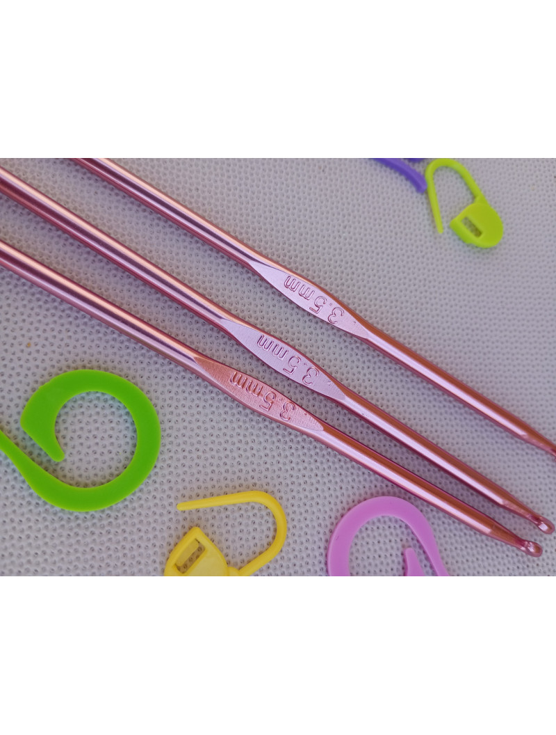 Гачок для в'язання металевий. #3,5