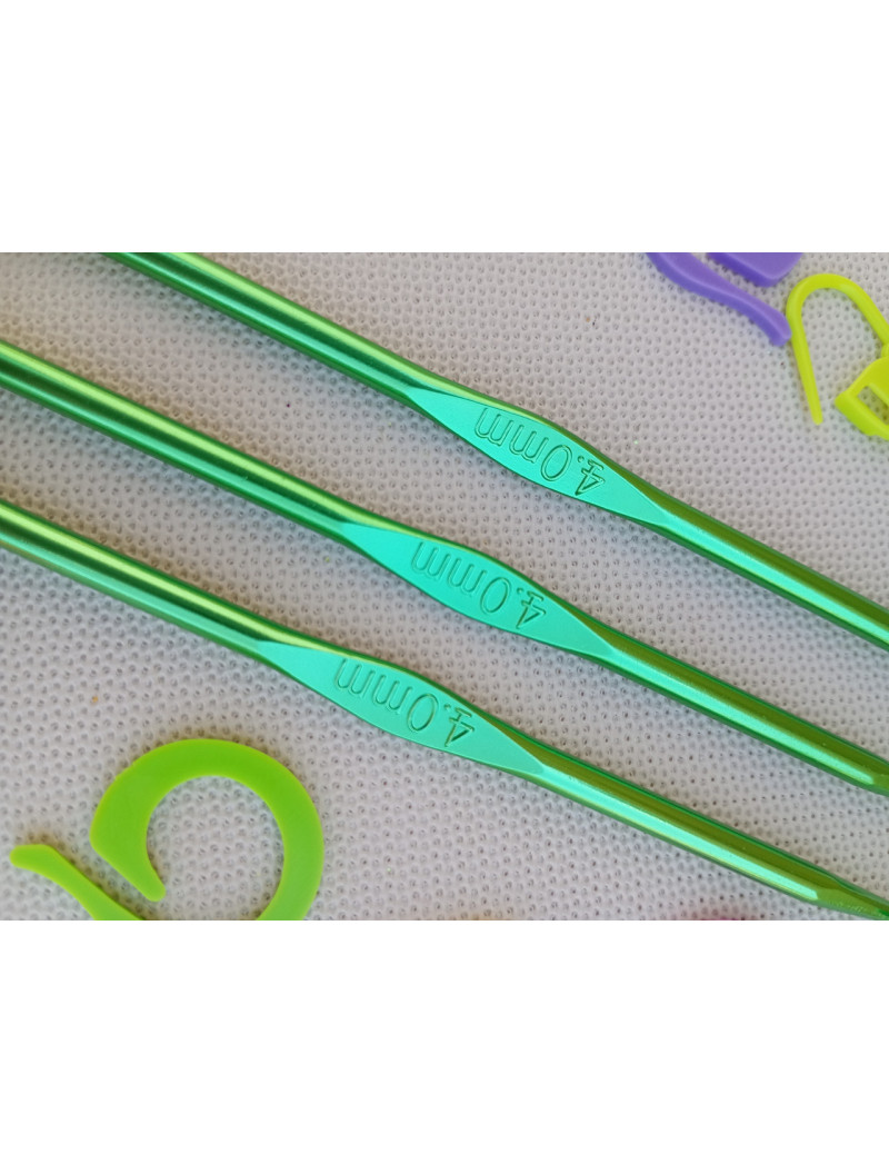 Крючок для вязания металлический. #4