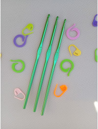 Гачок для в'язання металевий. #4