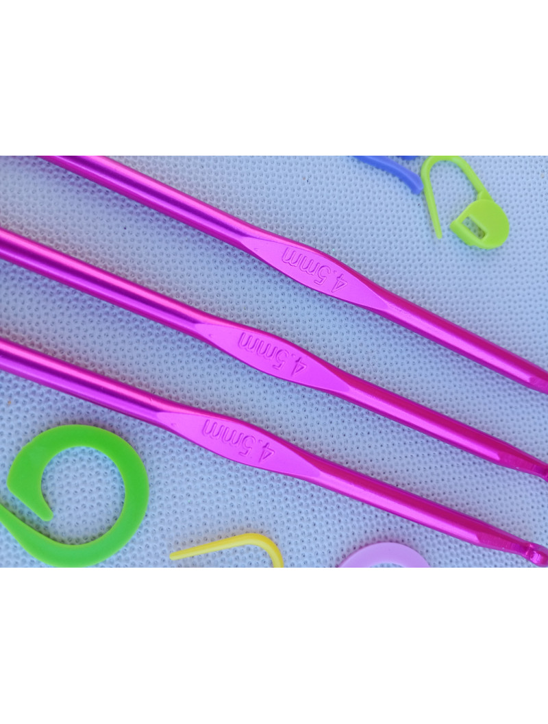 Гачок для в'язання металевий. #4,5