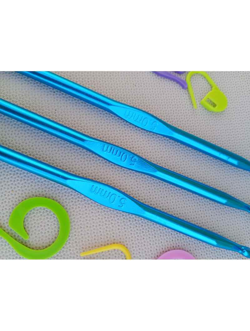 Гачок для в'язання металевий. #5