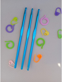 Гачок для в'язання металевий. #5