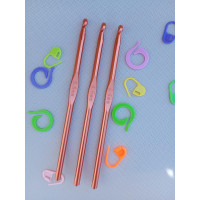 Гачок для в'язання металевий. #5,5