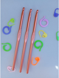 Гачок для в'язання металевий. #5,5