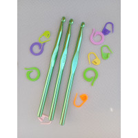 Крючок для вязания металлический. #7