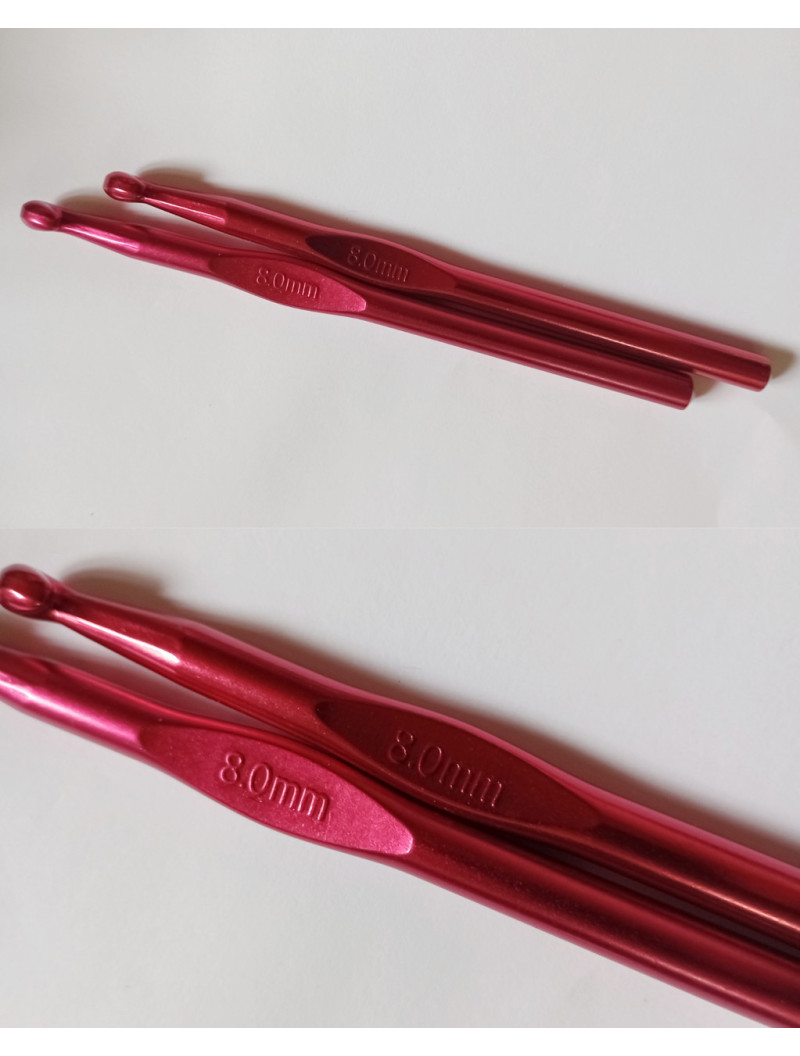 Гачок для в'язання металевий. #8