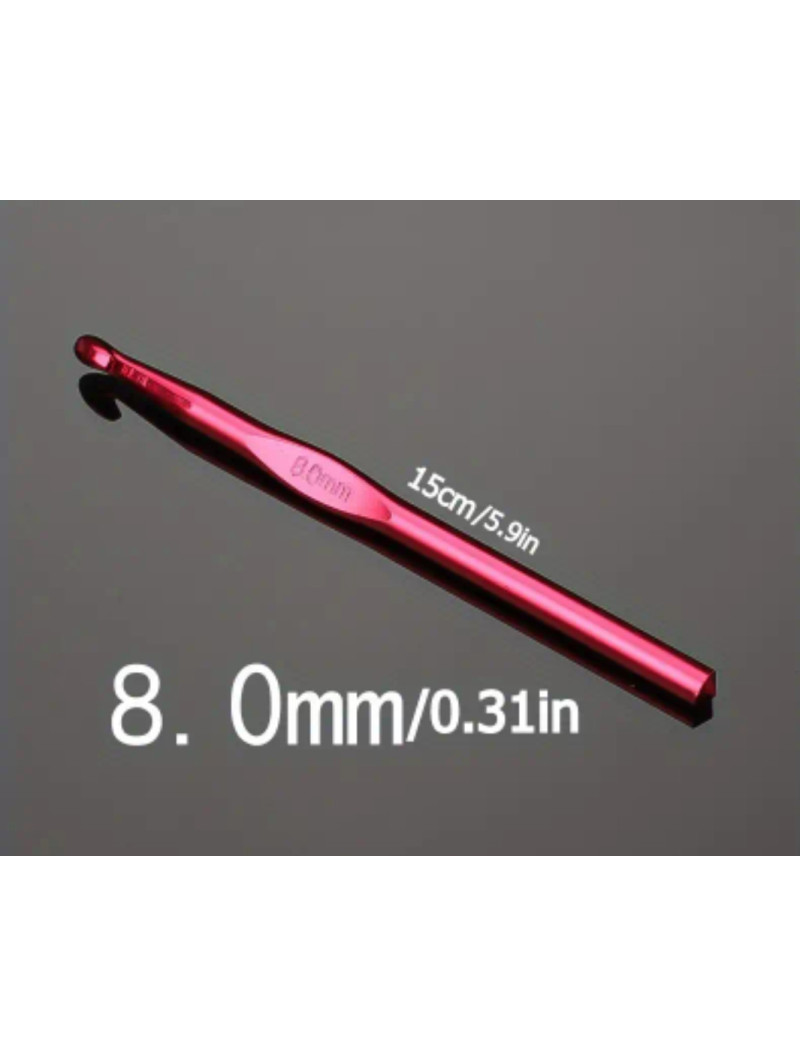 Гачок для в'язання металевий. #8