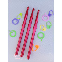 Гачок для в'язання металевий. #8