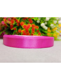 Атласна стрічка/1,2 см/23 метри/ малиновий 14