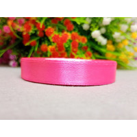 Атласная лента/ 1,2 см/ 23 метра/ розовый