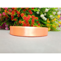 Атласна стрічка/1,2 см/23 метри/ персик