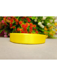 Атласна стрічка/1,2 см/23 метри/ жовтий