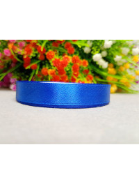 Атласна стрічка/1,2 см/23 метри/ електрик