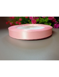 Атласна стрічка/1,2 см/23 метри/рожевий