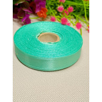 Атласная лента/ 1,2 см/ 23 метра/ ментоловый