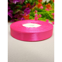 Атласна стрічка/1,2 см/23 метри/ малиновий 2