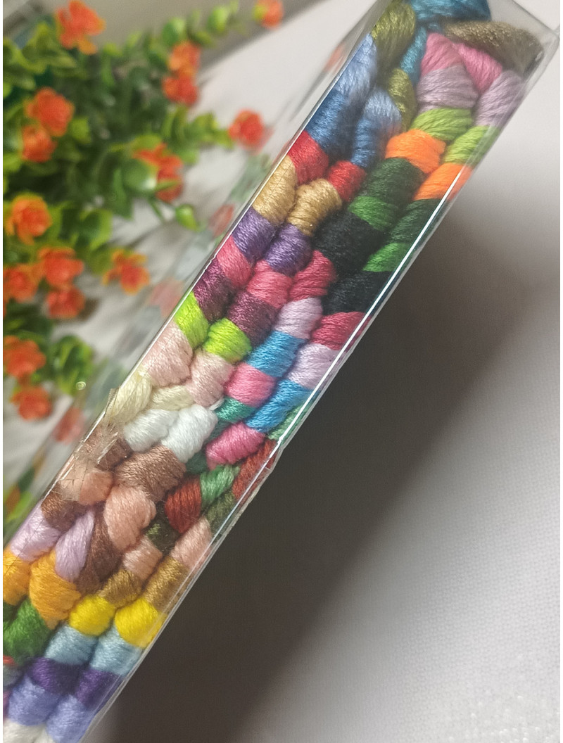 Муліне для вишивання/100 шт. по 8 м/мікс