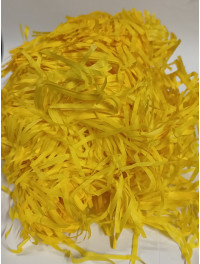 Паперовий наповнювач для флористики/100 грамів/жовтий