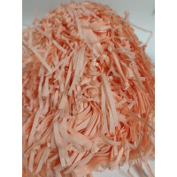 Бумажный наполнитель для флористики / 100 грам / персиковый