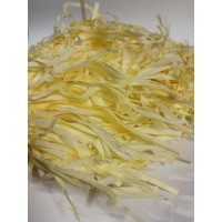 Паперовий наповнювач для флористики/100 грамів/кремовий