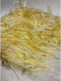 Паперовий наповнювач для флористики/100 грамів/кремовий