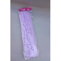 Синельная проволока/ 30 см / 5 мм/ ~100 шт / бузковый светлый