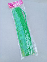 Синельна проволока \ 30 см \ 5 мм \ 100 шт \ зелений