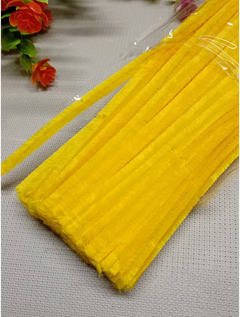 Синільний дріт/30 см/5 мм/~100 шт./жовтий теплий