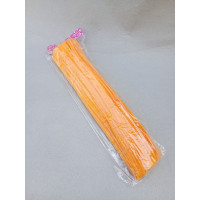 Синельна проволока \ 30 см \ 5 мм \ 100 шт \ жовтогарячий