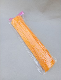 Синельна проволока \ 30 см \ 5 мм \ 100 шт \ жовтогарячий