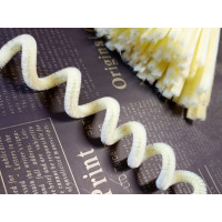 Синельная проволока/ 30 см / 5 мм/ ~100 шт / лимонный