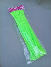 Синельна проволока \ 30 см \ 5 мм \ 100 шт \  салатовий неон