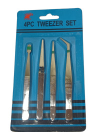 Набір пінцетів/4 шт.