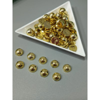 Напівперли пришивні/8мм/10 Грам (прим.70 шт.)/ золото