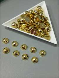 Напівперли пришивні/8мм/10 Грам (прим.70 шт.)/ золото