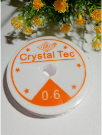 Гумка для рукоділля/0.6 мм/19 м/прозора