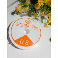 Резинка для рукоделия/ 0.8 мм / 6.5 м / прозрачная