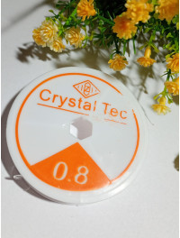 Гумка для рукоділля/0.8 мм/6.5 м/прозора