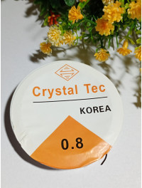 Гумка для рукоділля/0.8 мм/6.5 м/чорний