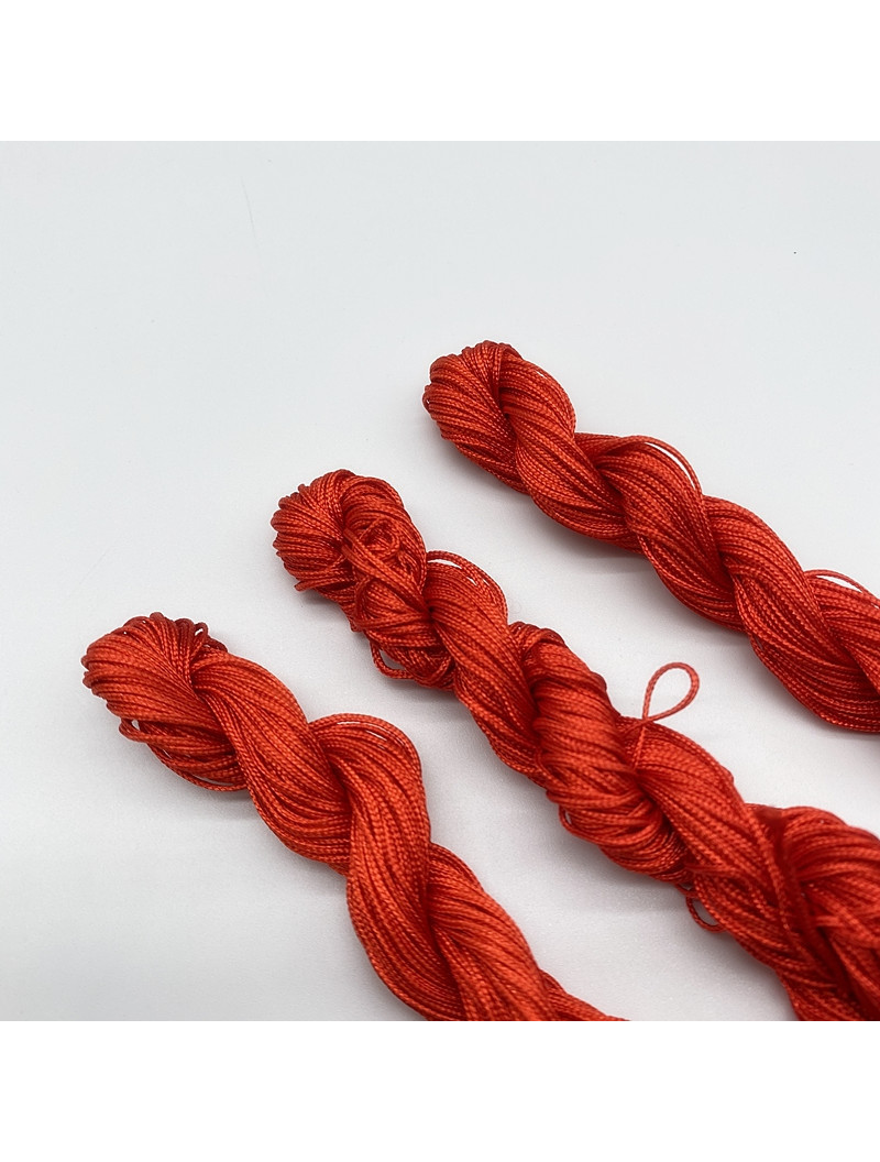 (18 м) Шнур нейлоновий (капронний) Шамбала/ 1 мм/ червоний