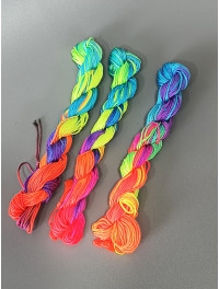 (18 м) Шнур нейлоновий (капроновий) Шамбала/ 1 мм/  градієнт