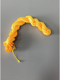 (18 м) Шнур нейлоновий (капронний) Шамбала/ 1 мм/ жовтогарячий