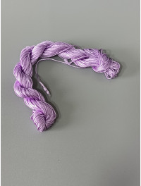 (18 м) Шнур нейлоновий (капроновий) Шамбала/ 1 мм/ світлий бузок