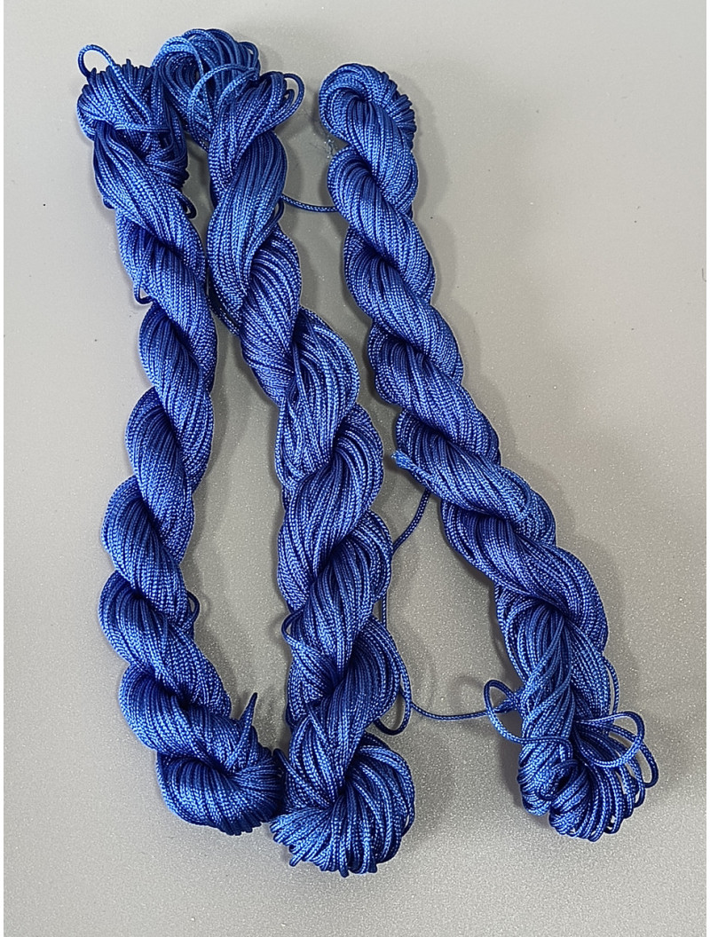 (18 м) Шнур нейлоновий (капронний) Шамбала/ 1 мм/ синій