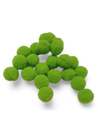 Помпони "люкс" для творчості 1,5 см, 50 шт./ салатовий