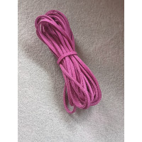 Шнур замшевий/ширина 3 мм/фіалковий/3 метри