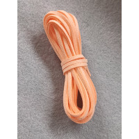 Шнур замшевий/ширина 3 мм/ персиковий/3 метри