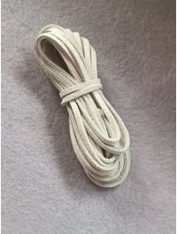 Шнур замшевий/ширина 3 мм/світло сірий/3 метри