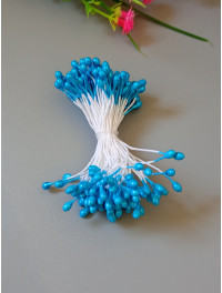 Тичинка 3 мм/блакитний/95-98 шт./глянець двостороння